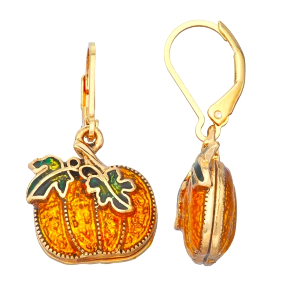 Napier Fall/ Halloween Pumpkin Earrings